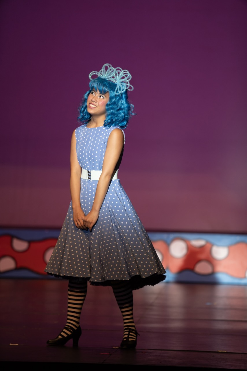 Academy student in a solo role on stage